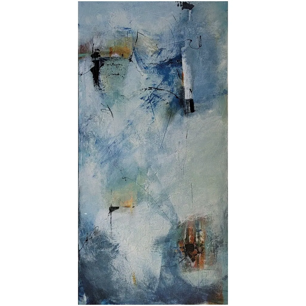 Patience, acrylic on canvas, 24 in × 12 in, by Debbi Homola