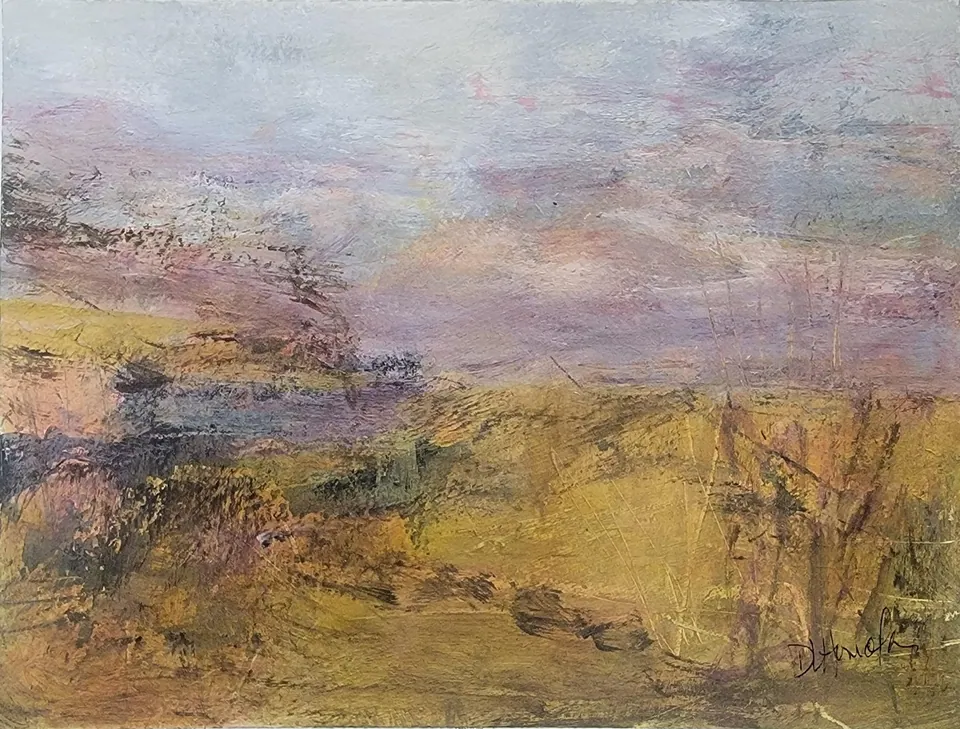 Take in the Silence, sold original abstract painting by Debbi Homola